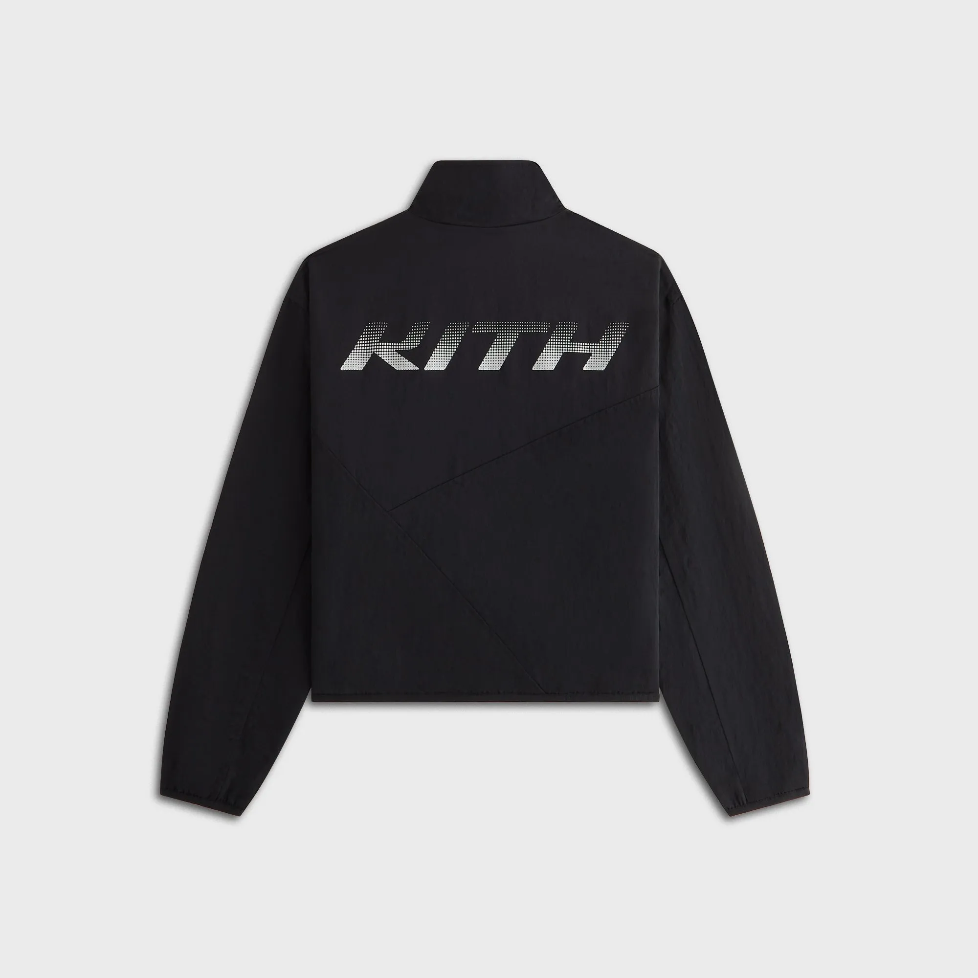 Snag Free Surface Kith Women Akari Nylon Asymmetrical Jacket - Black