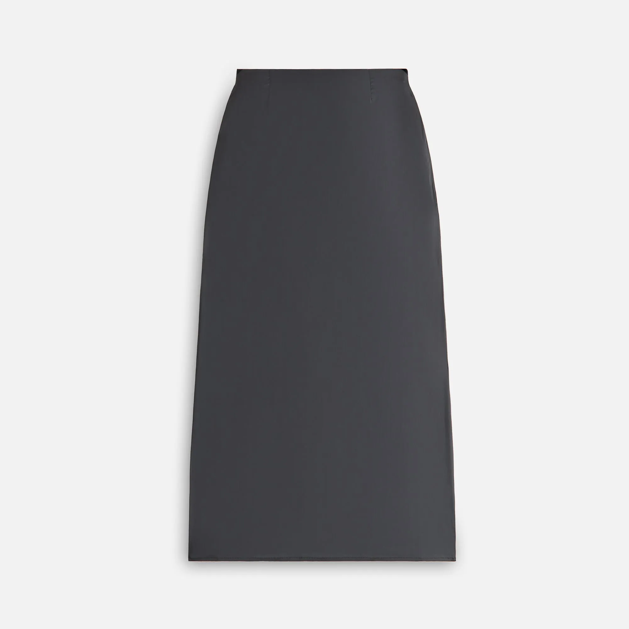 City Tones Fresh Aesthetic Kith Women Kaya Stretch Satin Skirt - Void