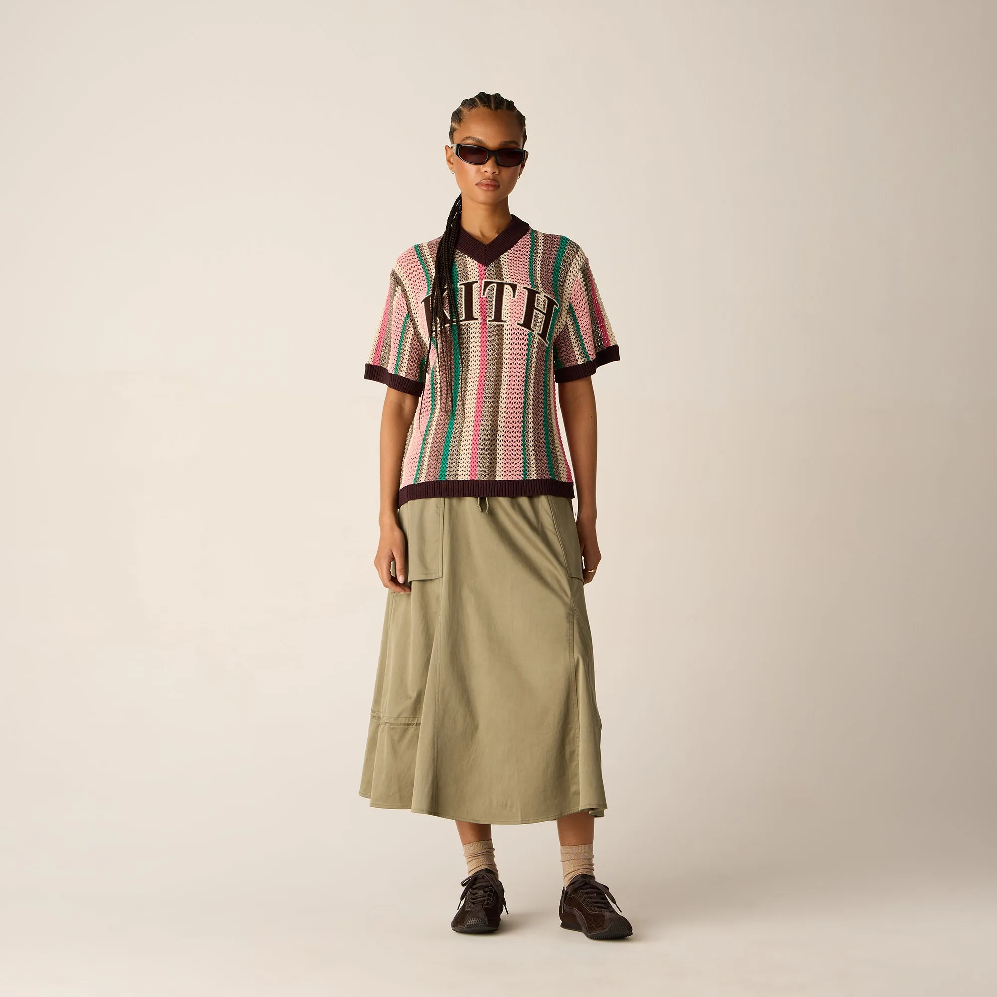 Kith Women Kyo Utility Maxi Skirt - Canopy Leg Elongating Outfit Details