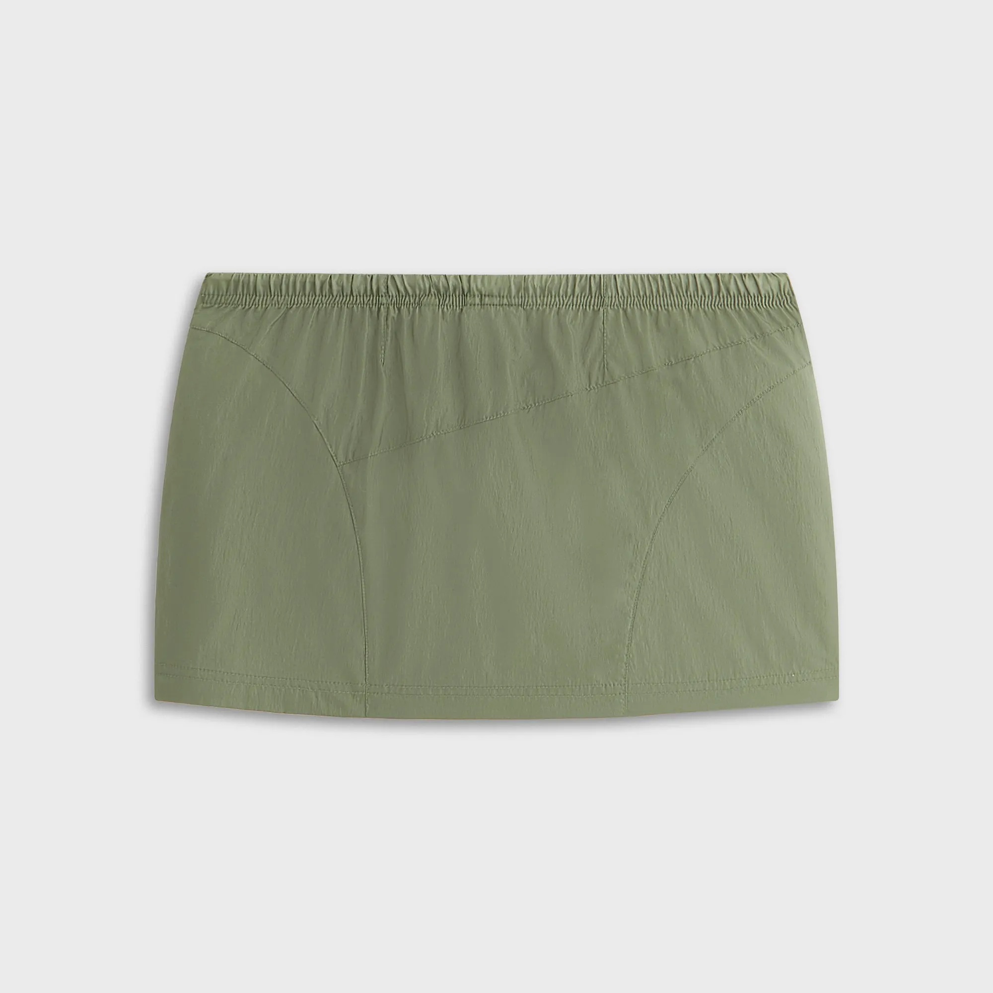 Seamless Edging Flowy Drape Kith Women Lowen II Sporty Mini Skirt - Bay Breeze