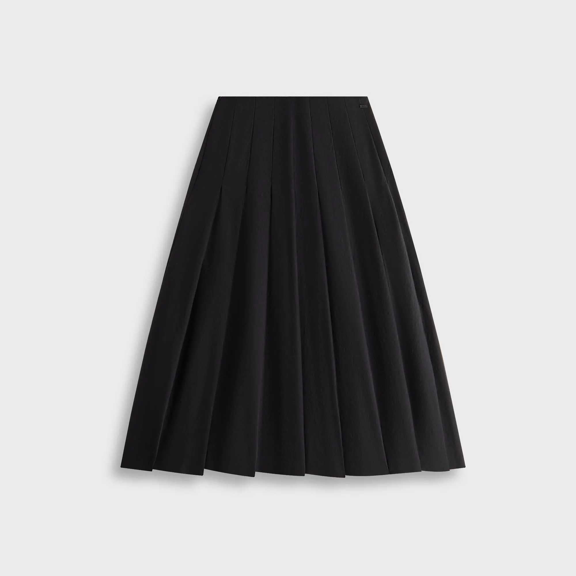Luxury Trim Kith Women Nadira Nylon Pleated Skirt - Black