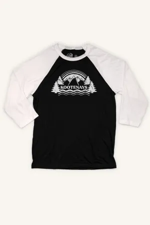 Kootenays Baseball Shirt (Unisex) Regular fit normality Trendy Fabric