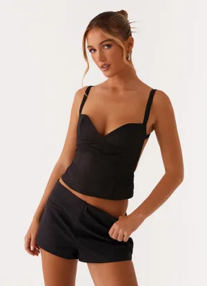 Mesh Ventilation Zones Eco Friendly Dye Nia Micro Short - Black