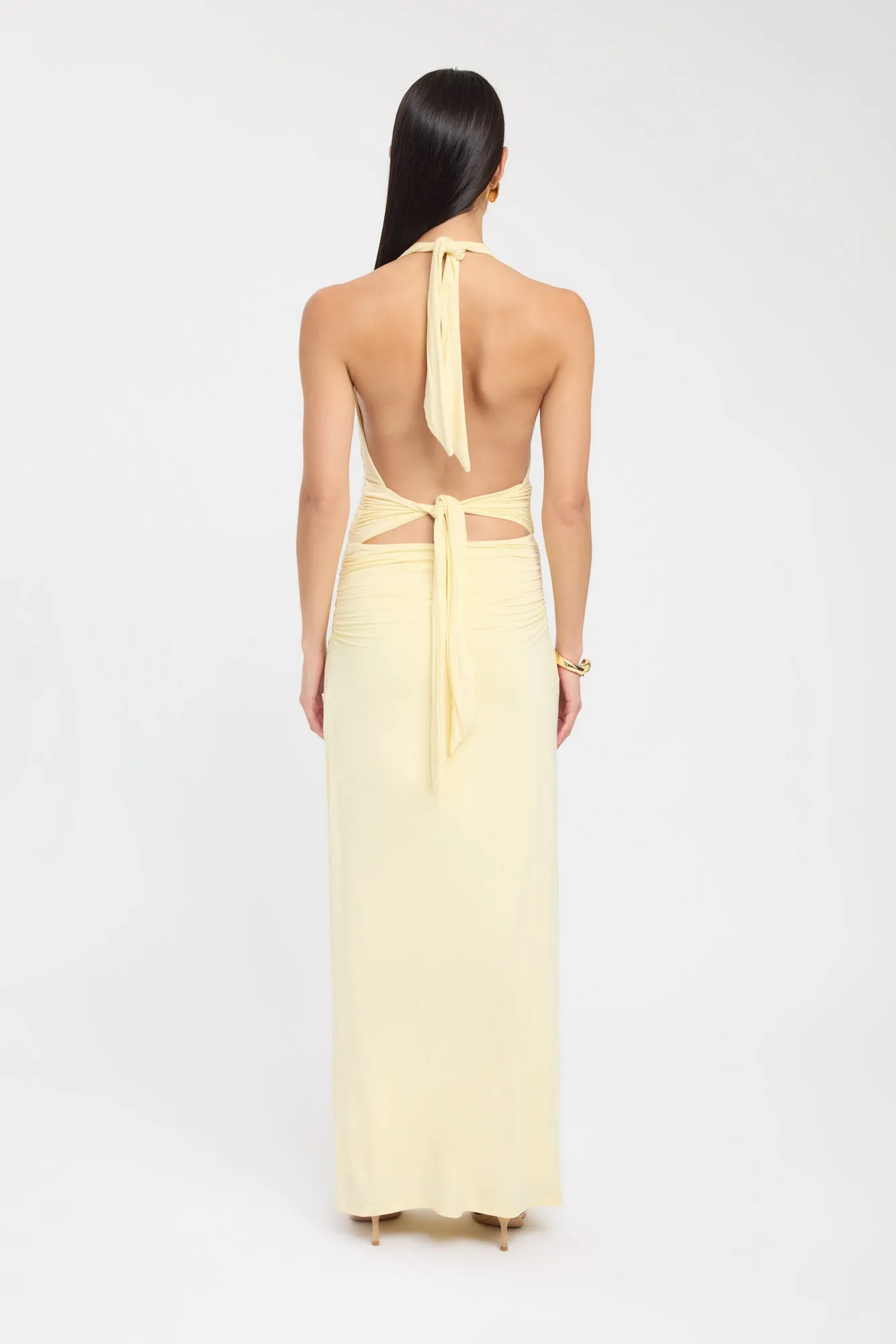 Leni Maxi Dress Classic Look Fall Silhouette