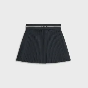 Machine washable Kith Women Amaya II Pleated Skirt - Black