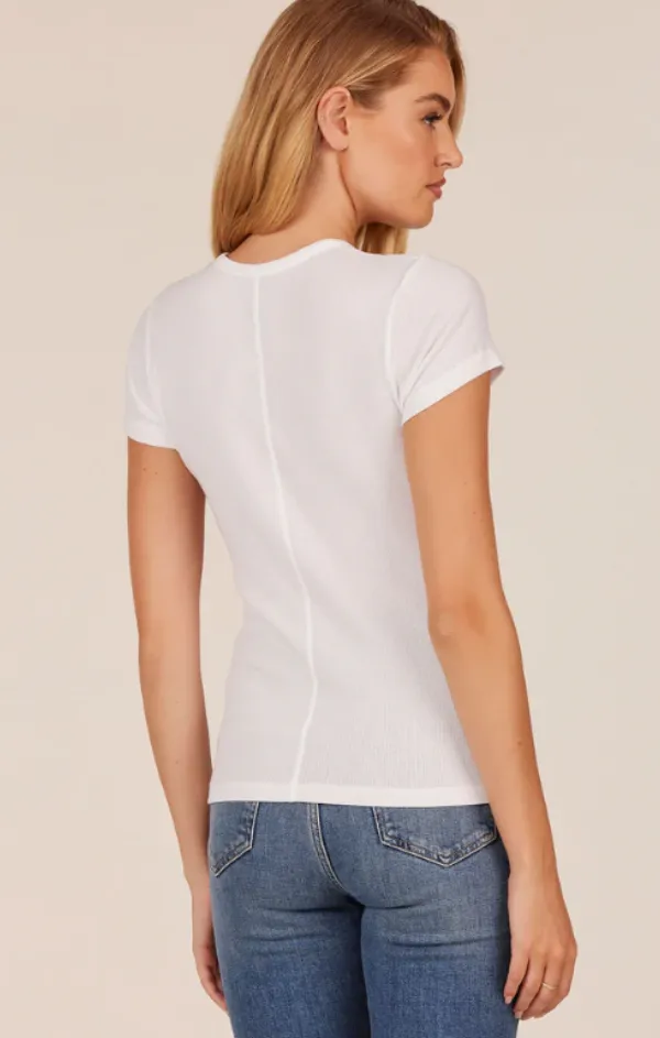 Play Mode Classic Ribbed Short Sleeve Crew Tee