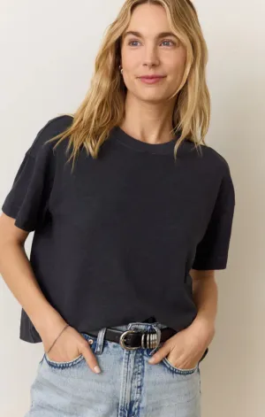 Vintage Slub Crop Tee Snow Core Formal Tone