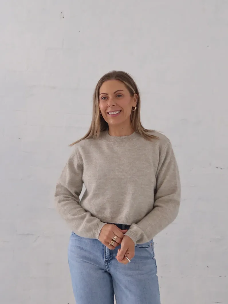 ShrinkResistant Weave Urban Look Andy Knit- Natural