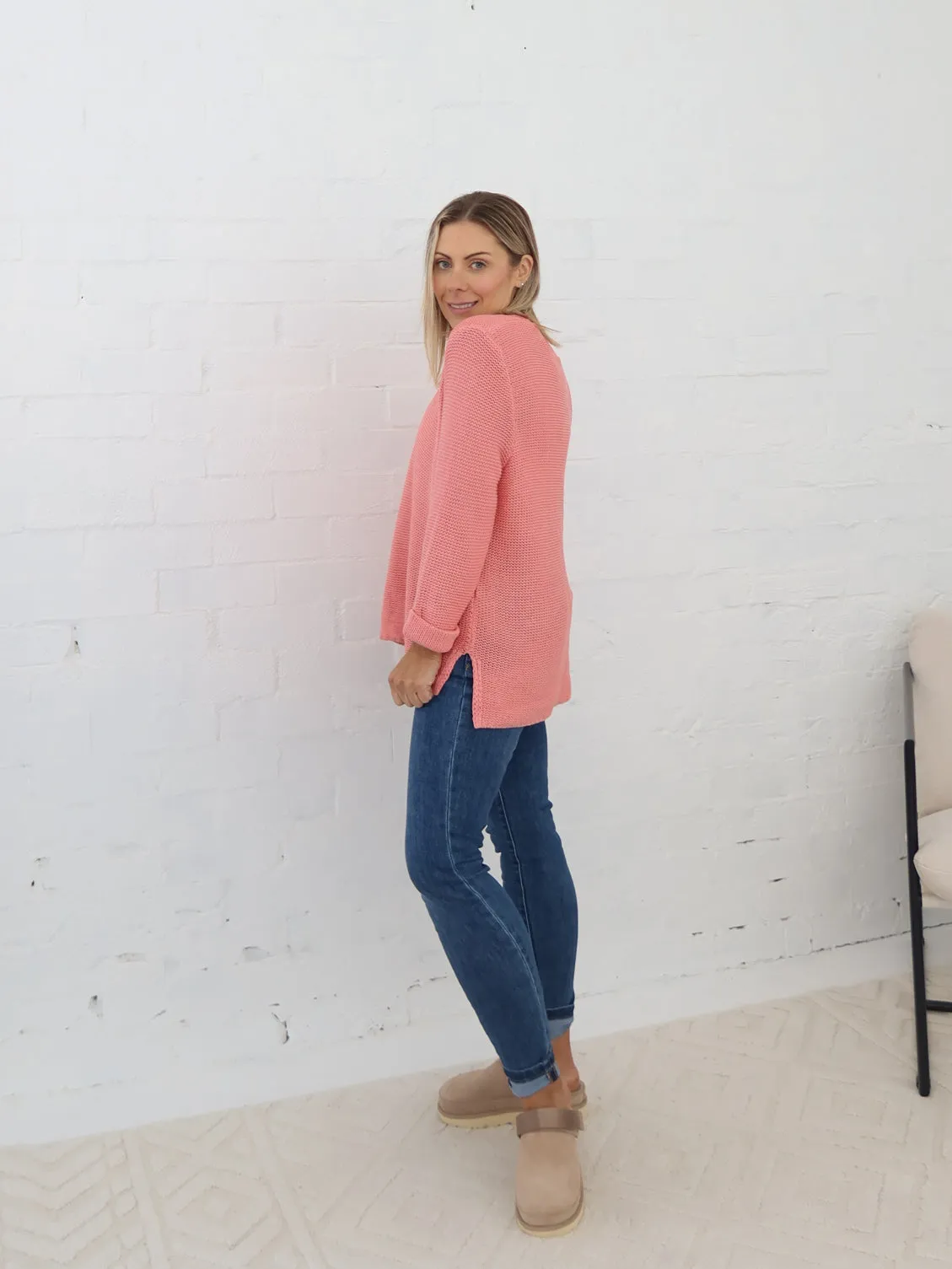 Sailah Knit - Coral Flatlock Seam Construction High Elasticity