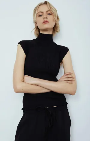 Warm Fashion EcoFriendly Dye Lillian Fitted Knit Top