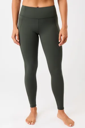 Slim Stretch Limitless Legging - Dark Olive