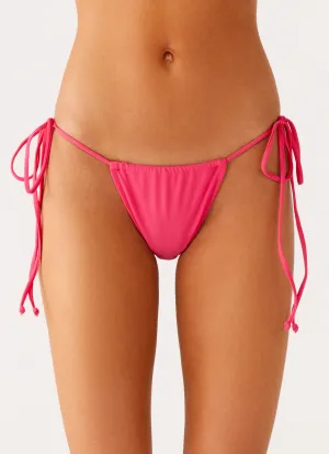 Lissy Bikini Bottoms - Watermelon Quick-Dry Cool-Shade