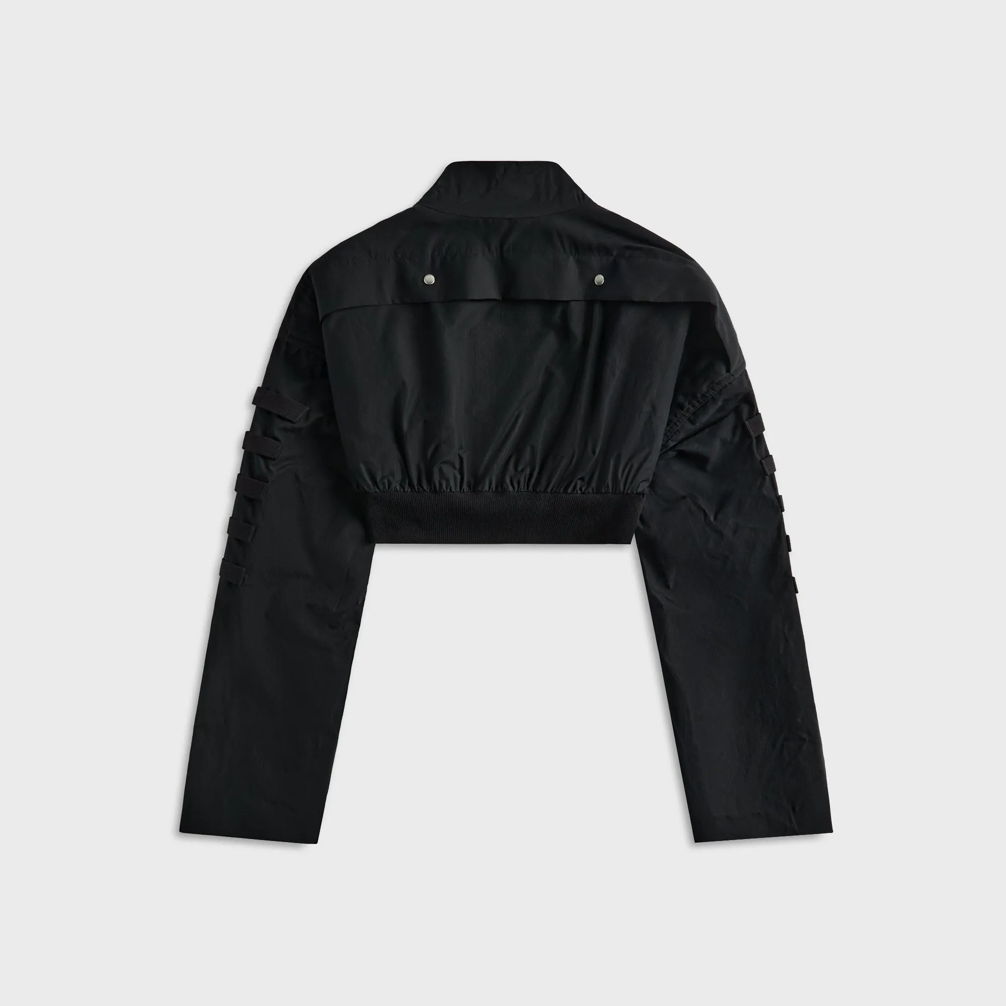 Rick Owens Anthem Flight Bomber Jacket - Black Seam Sealed Technology