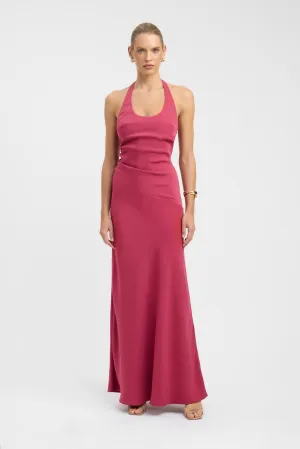 Daily Go Straight-Cut Maria Halter Maxi Dress