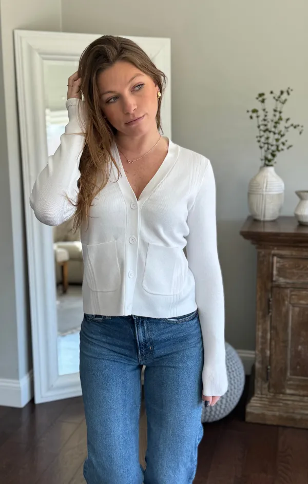 Marilyn Long Sleeve Cardigan Breathable mesh