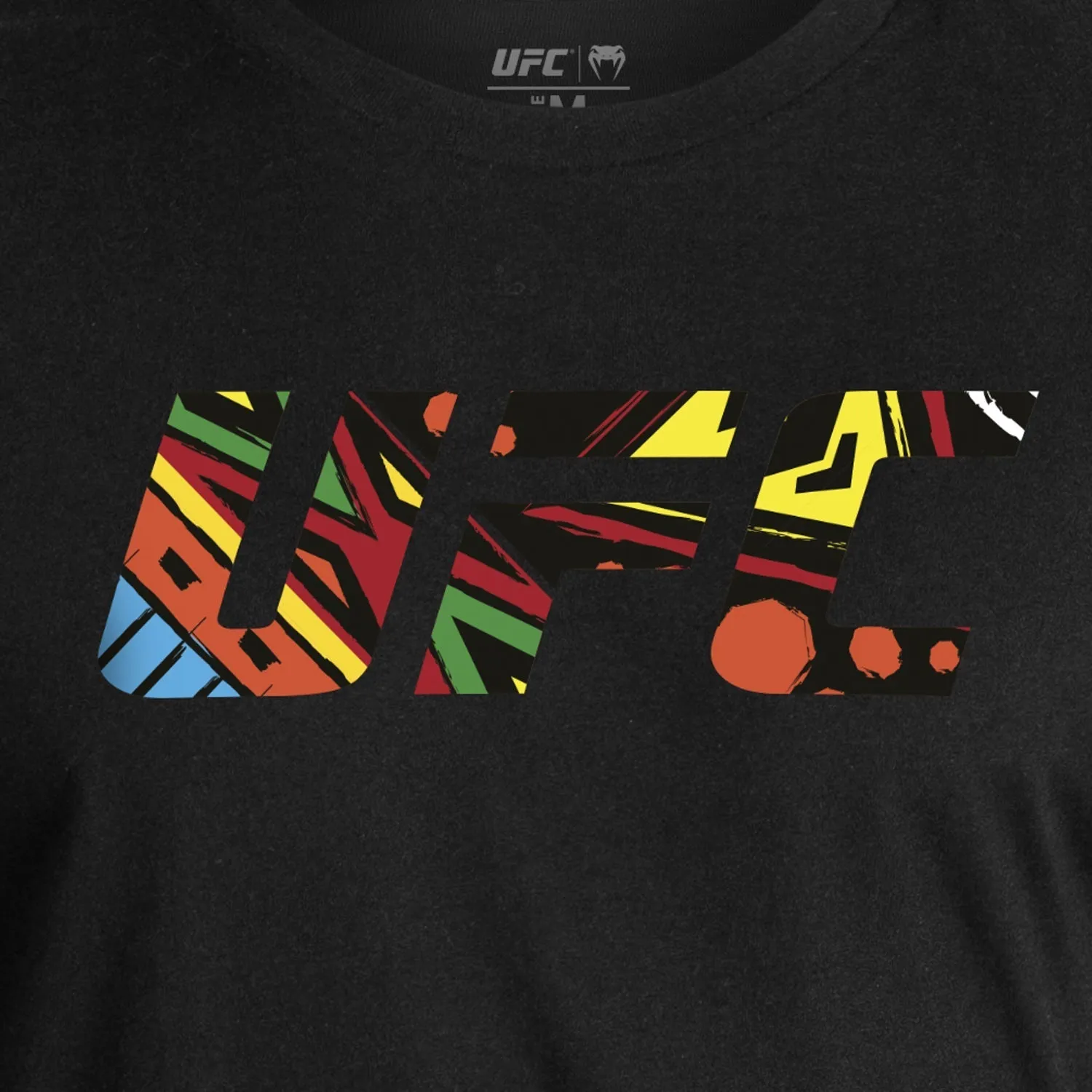 Men's UFC Unrivaled by Venum Black Alex Pereira T-Shirt Relaxed fit style Comfy All-Day
