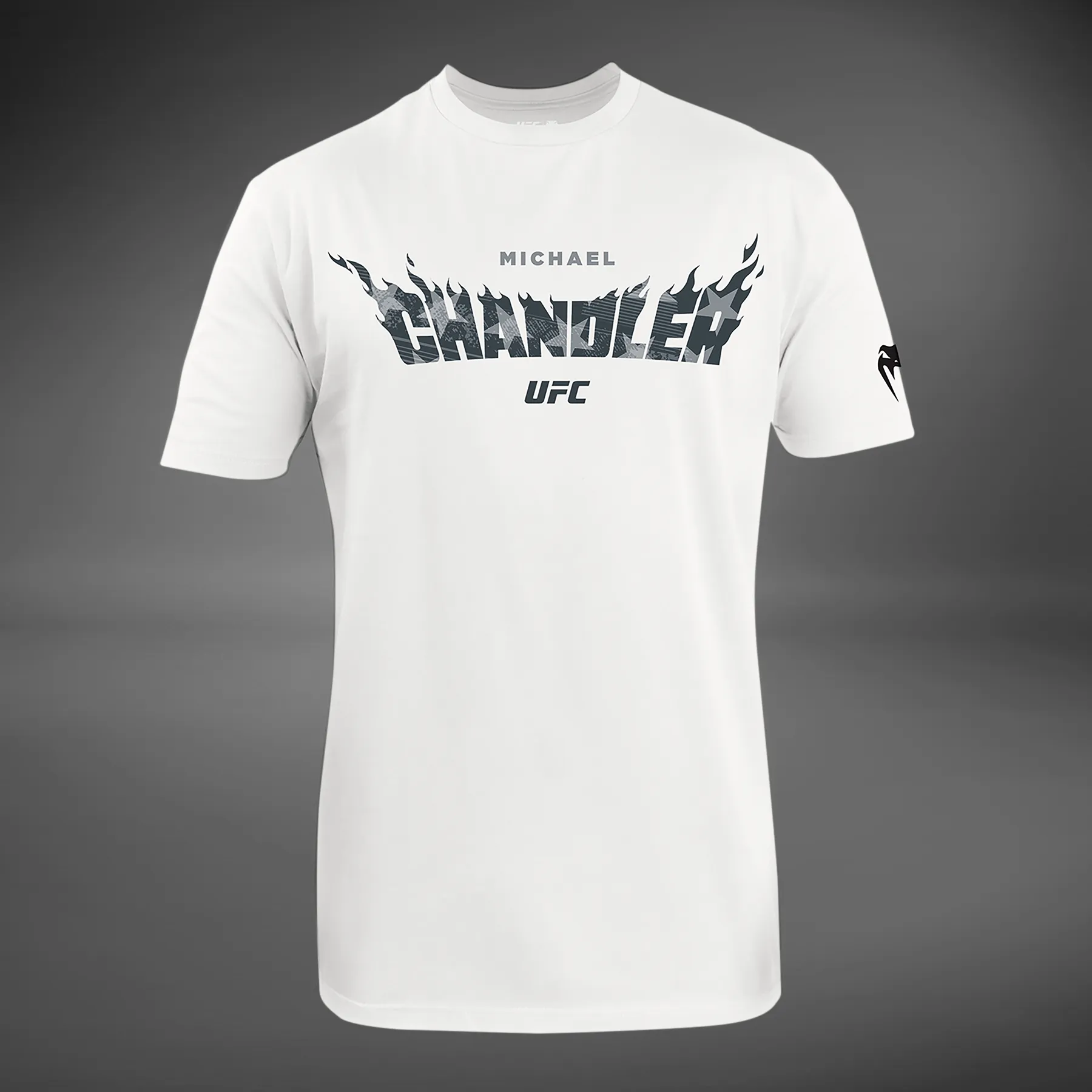 Men's UFC Unrivaled by Venum White Michael Chandler T-Shirt Weekend Comfort Wear discount offer