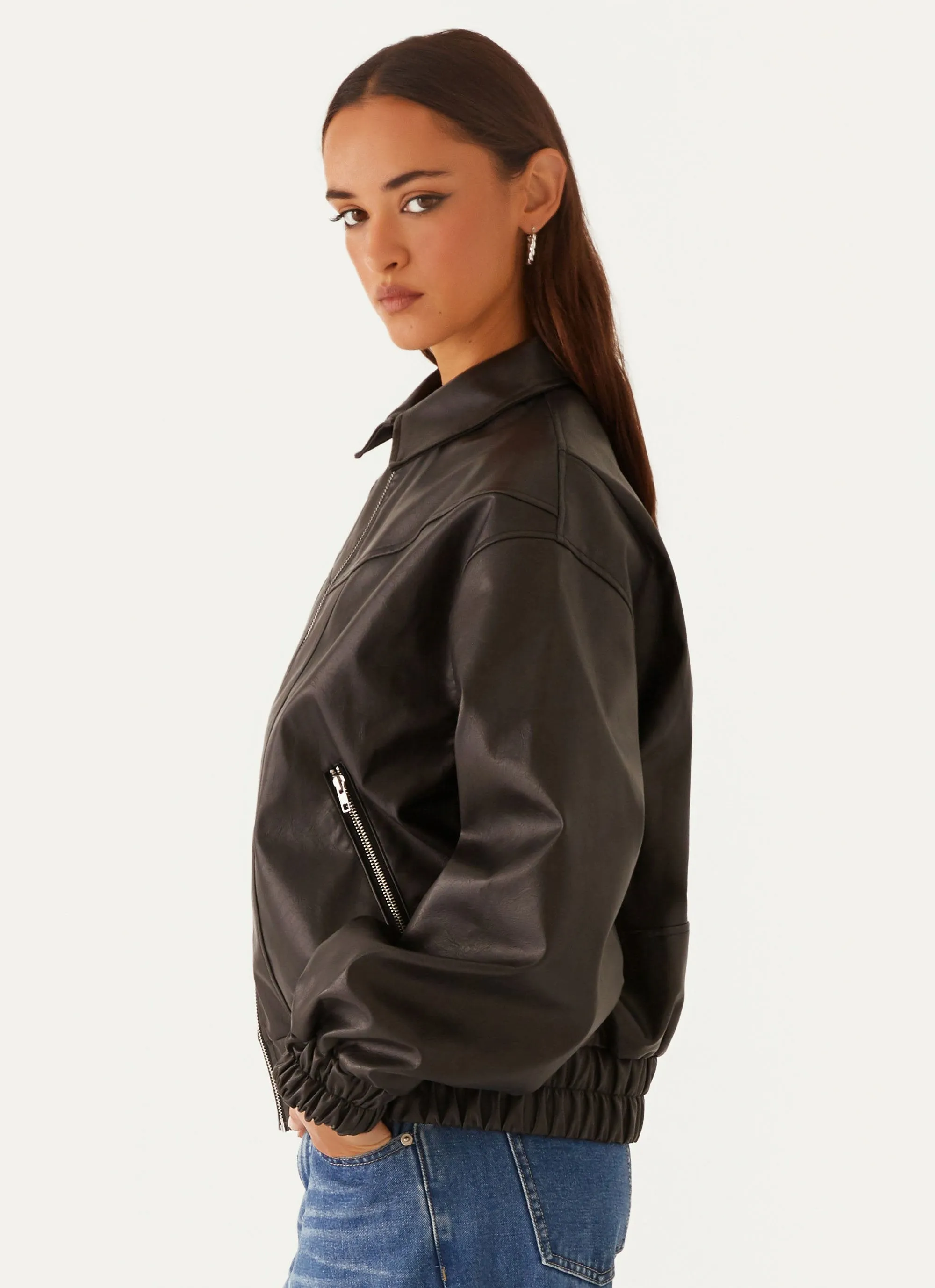 Holland Bomber Jacket - Black Taped Seams ThermalInsulation