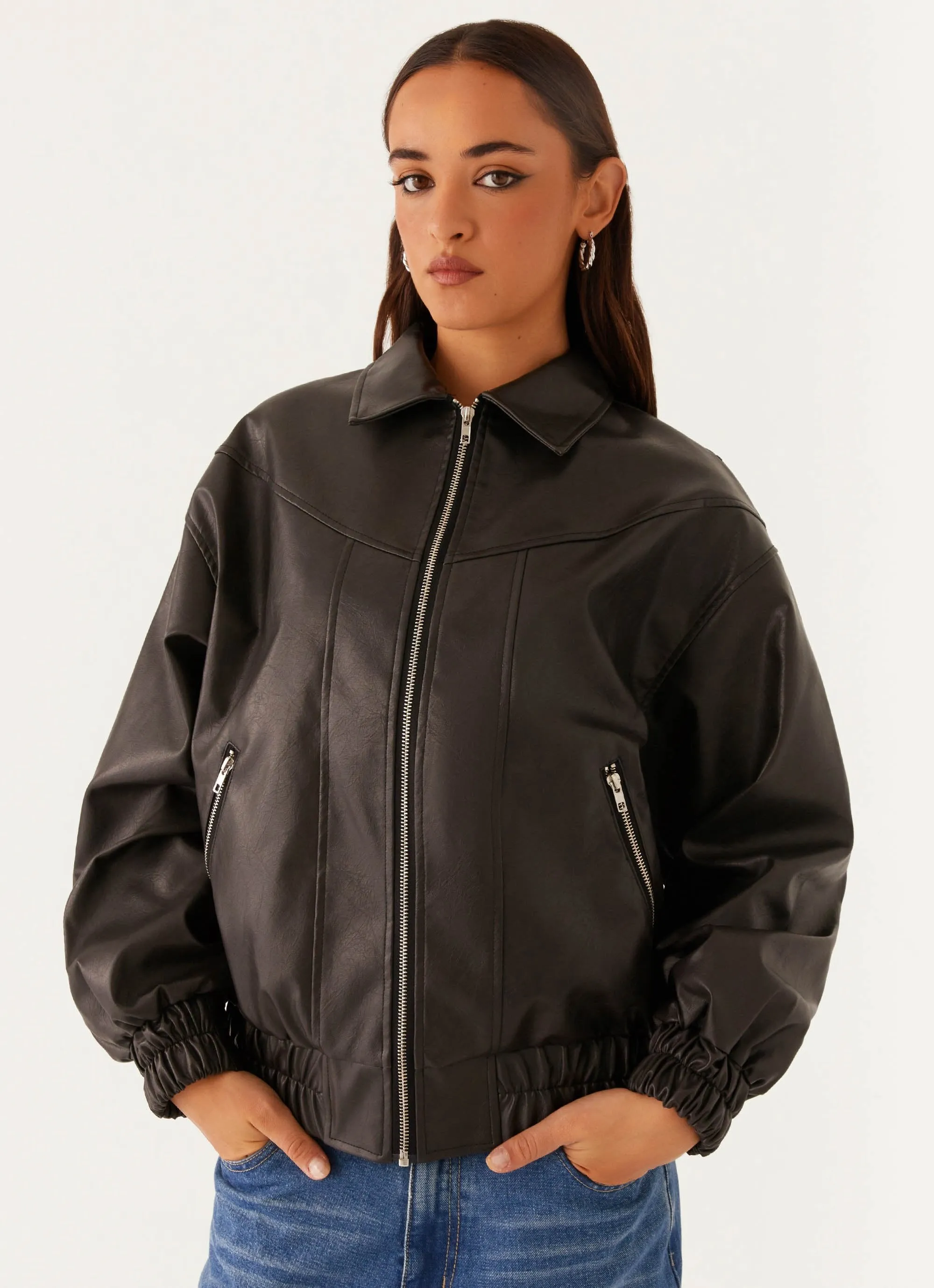 Holland Bomber Jacket - Black Luxury Appeal