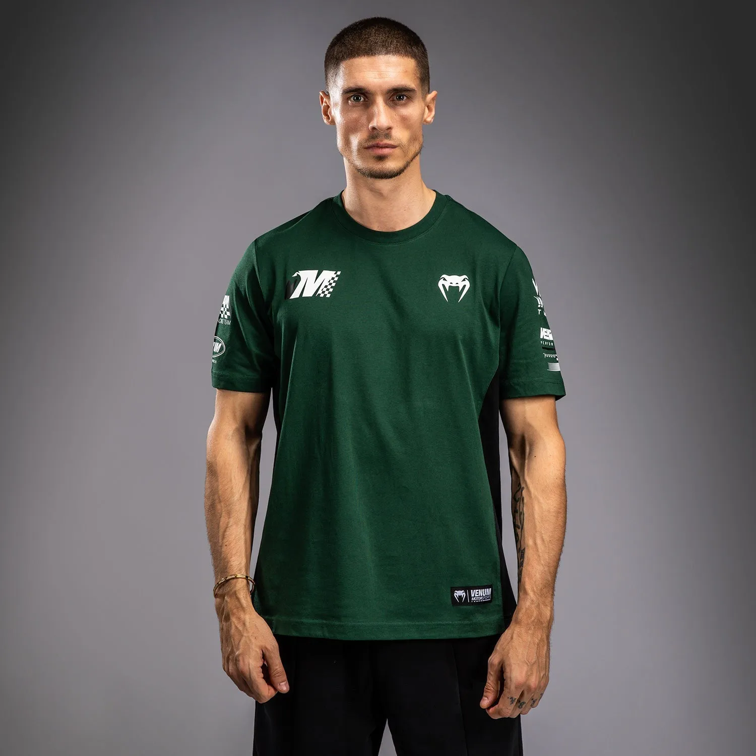 Venum Motorsport T-Shirt - Deep Forrest Stylish and Easygoing