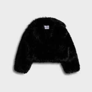 Stand Studio Samara Jacket - Black Softshell Coating One Color