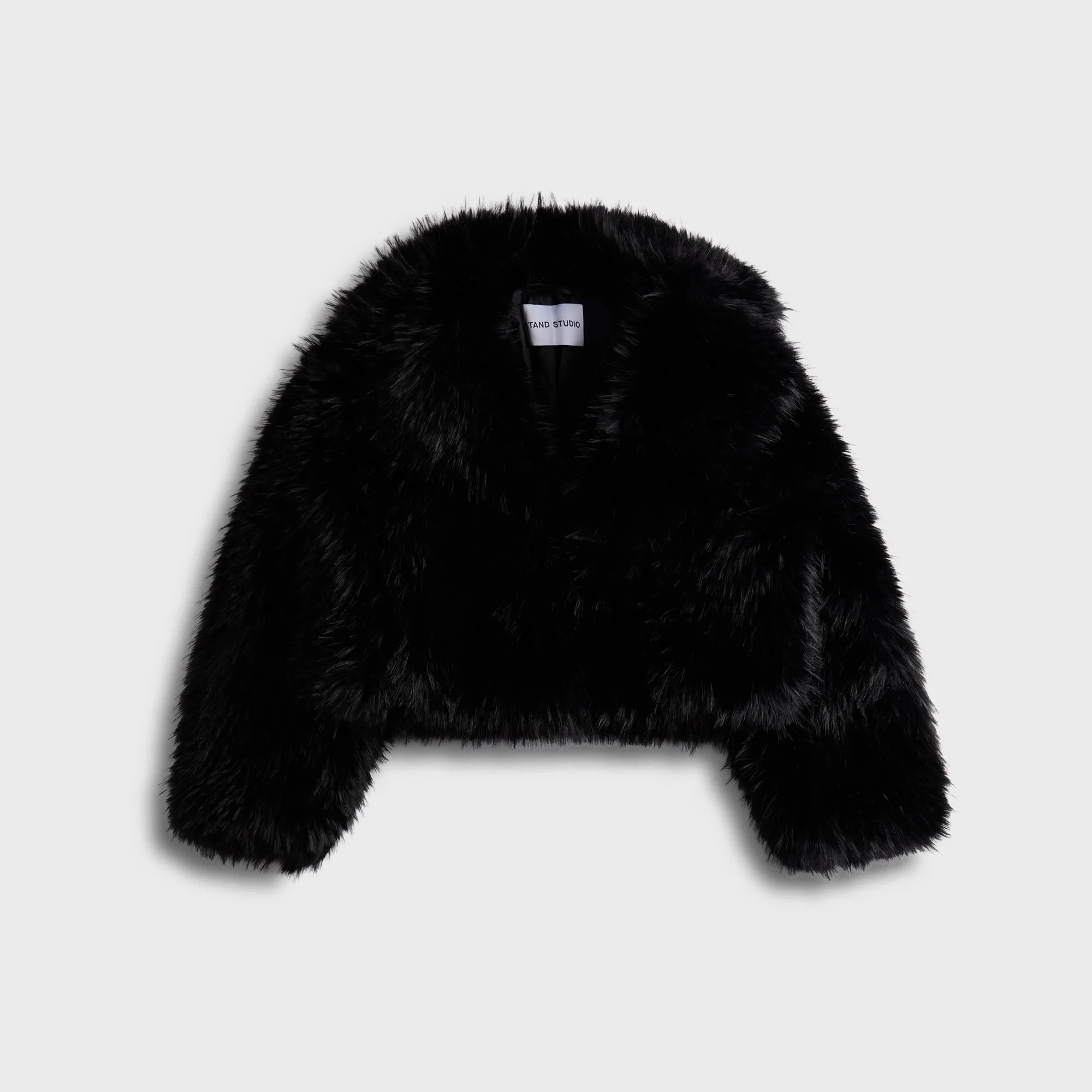 Anti Slip Shoulder Pads Stand Studio Samara Jacket - Black