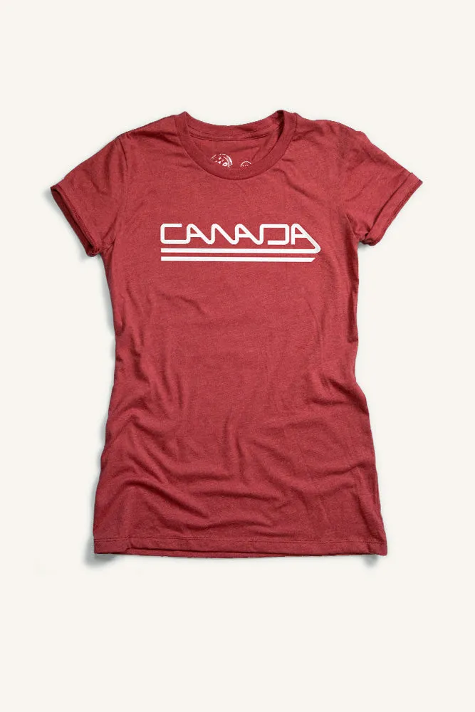Quick Dry Performance Canada T-shirt (Women)