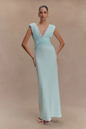 Monique Maxi Dress - Ice Blue Rooftop-Event