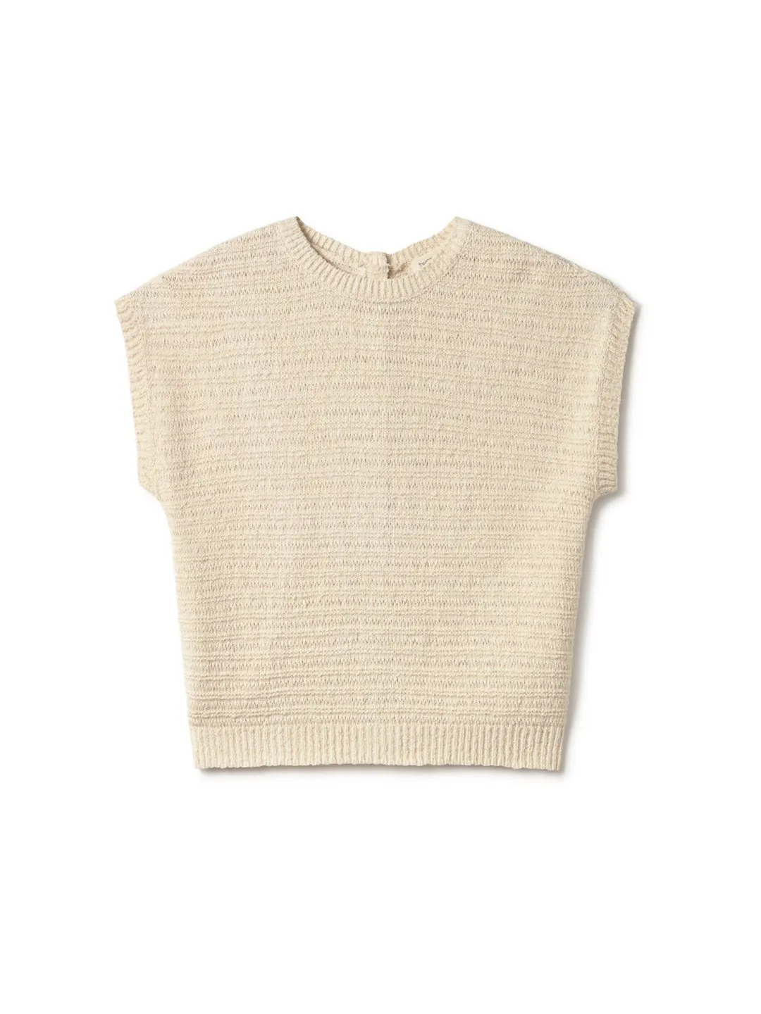 Lightweight Jersey Material Moutohora - Ecru