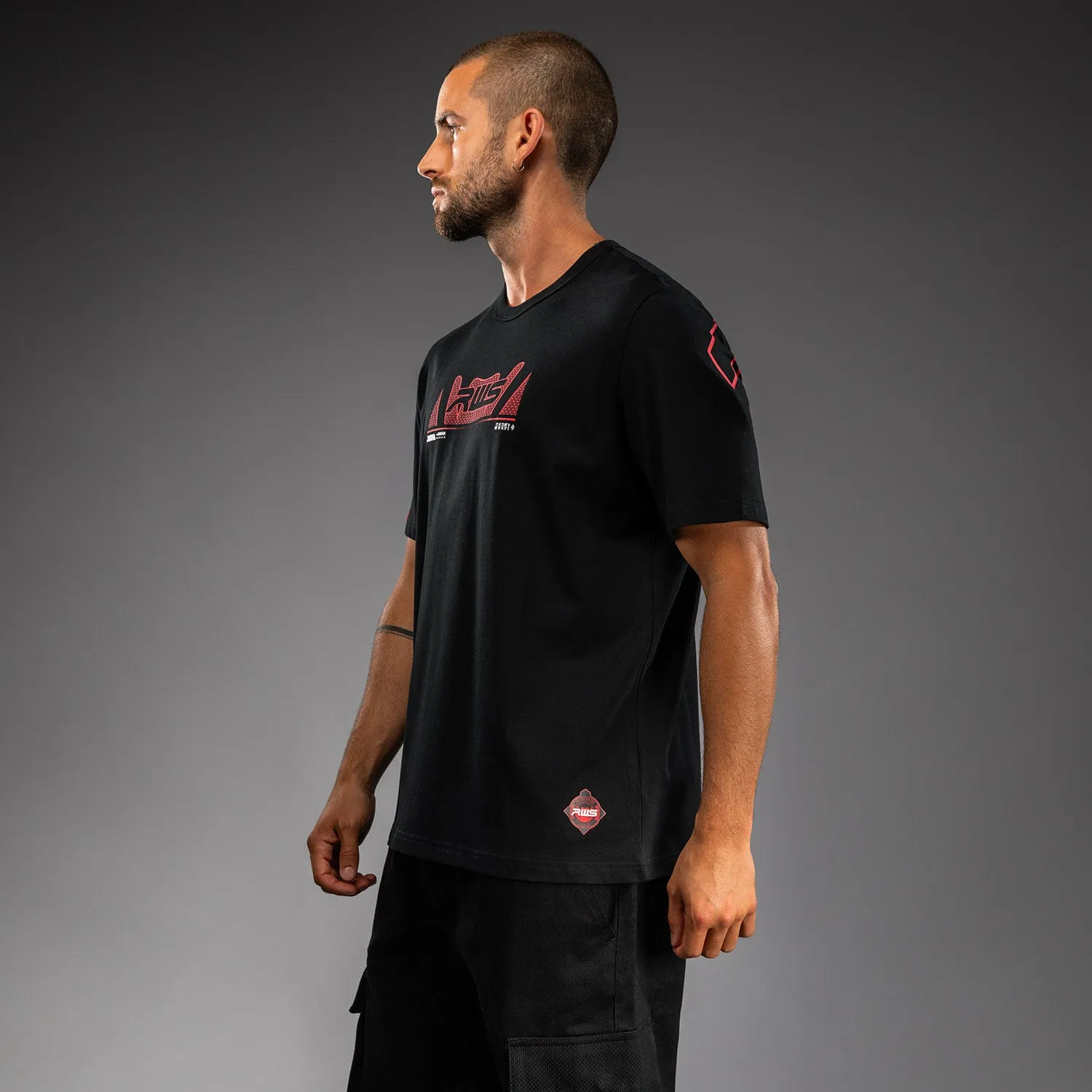 Venum x RWS 2.0 T-Shirt - Black/Red Easy-Going Style