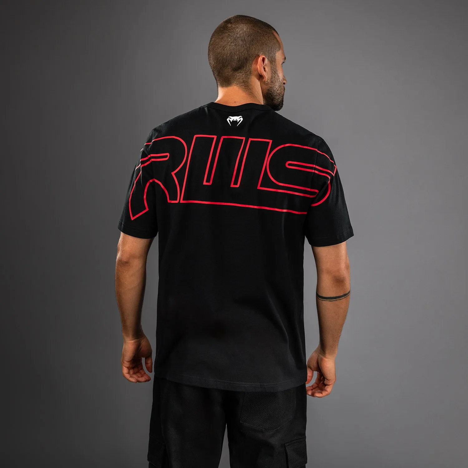 Venum x RWS 2.0 T-Shirt - Black/Red Sporty Look Wear Cozy Essentials