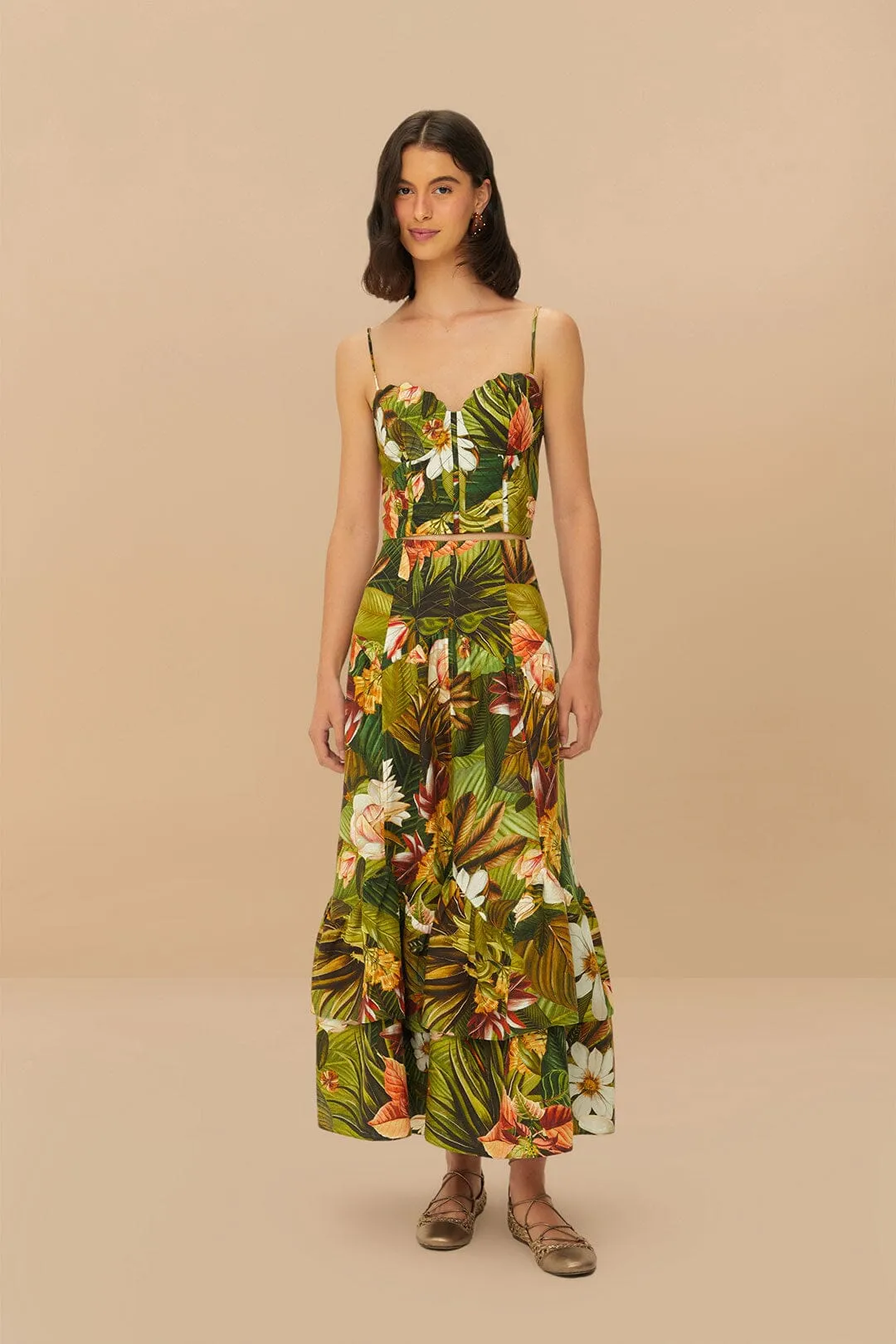 Zen Glow Multicolor Botanical Forest LENZING? ECOVERO? Euroflax? CropTop