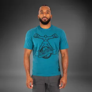 Minimal Comfort Wear Cozy Design Fit UFC by Venum Ulti-Man T-Shirt - Blue