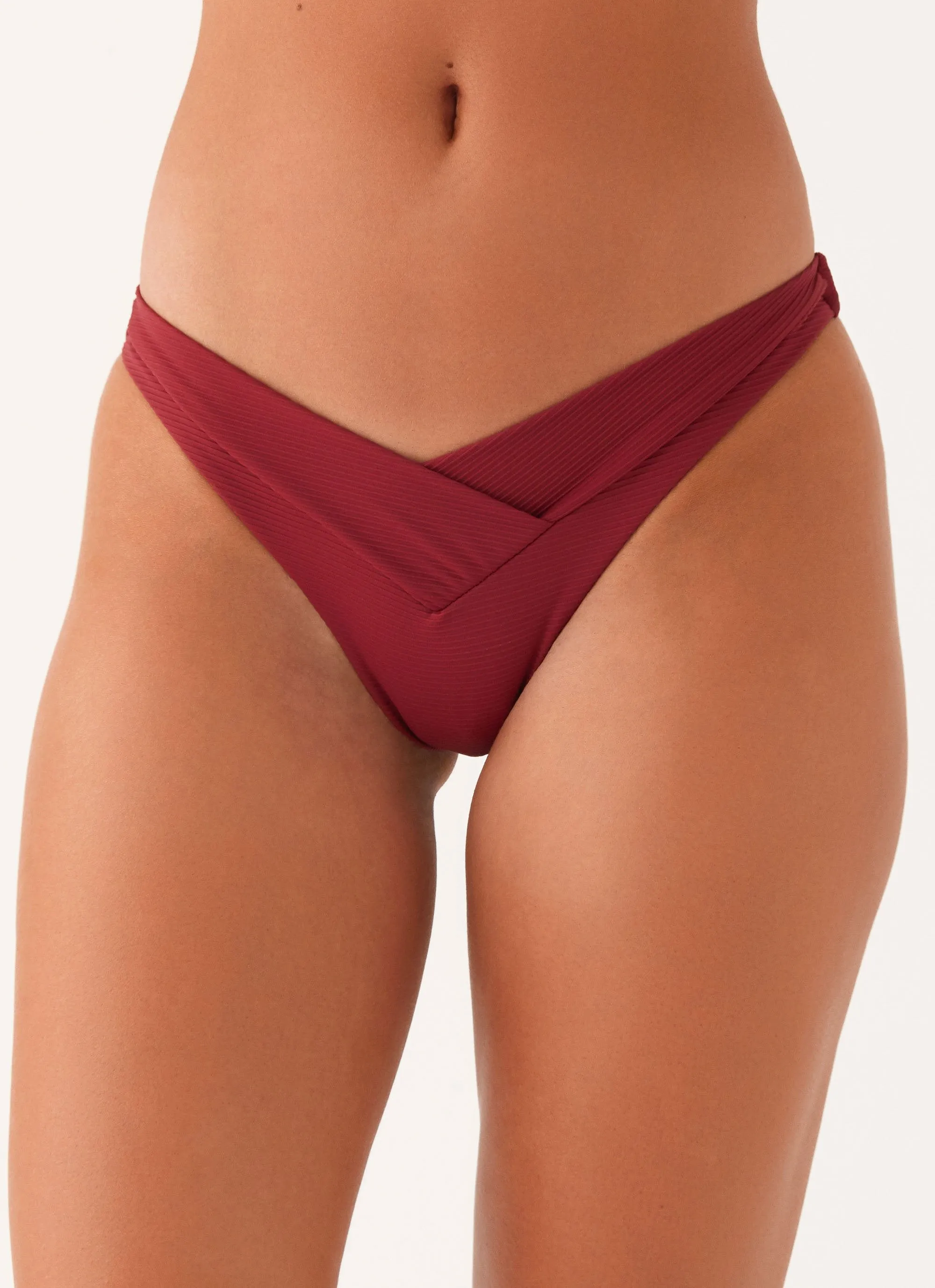 Delta Bikini Bottoms - Mulberry Anti Chafing Design Hydration Wicking Lining