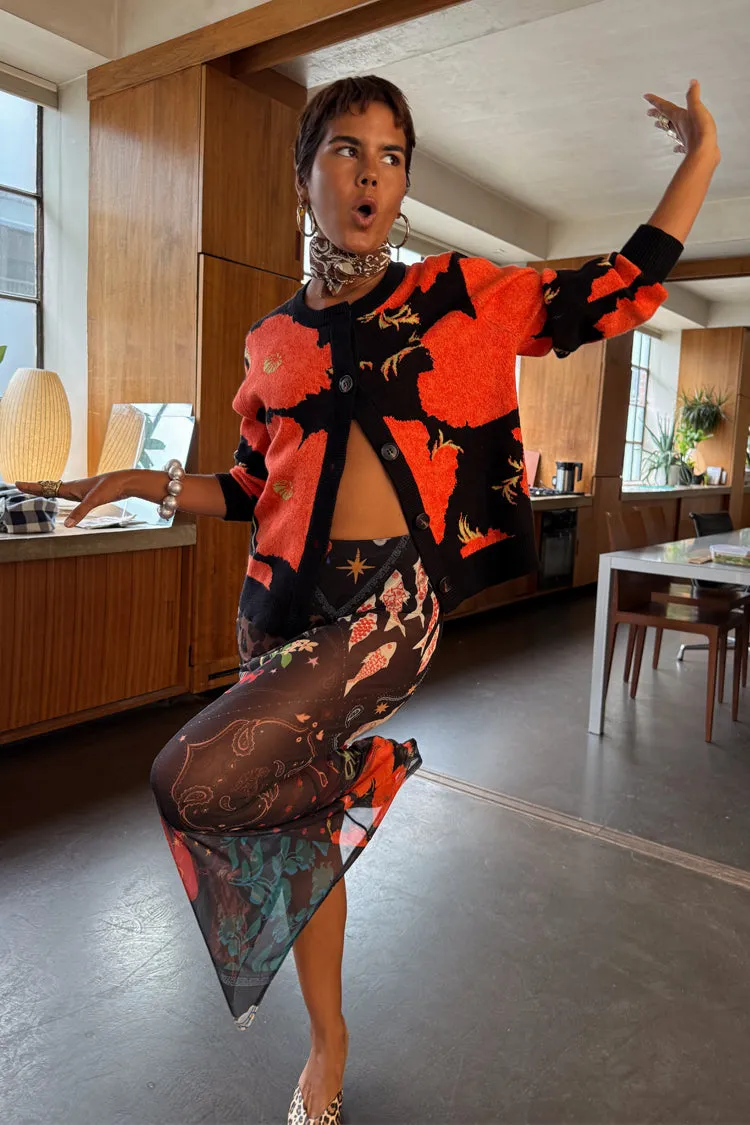 Outfit Lineup Night Garden Mesh Dorris Skirt