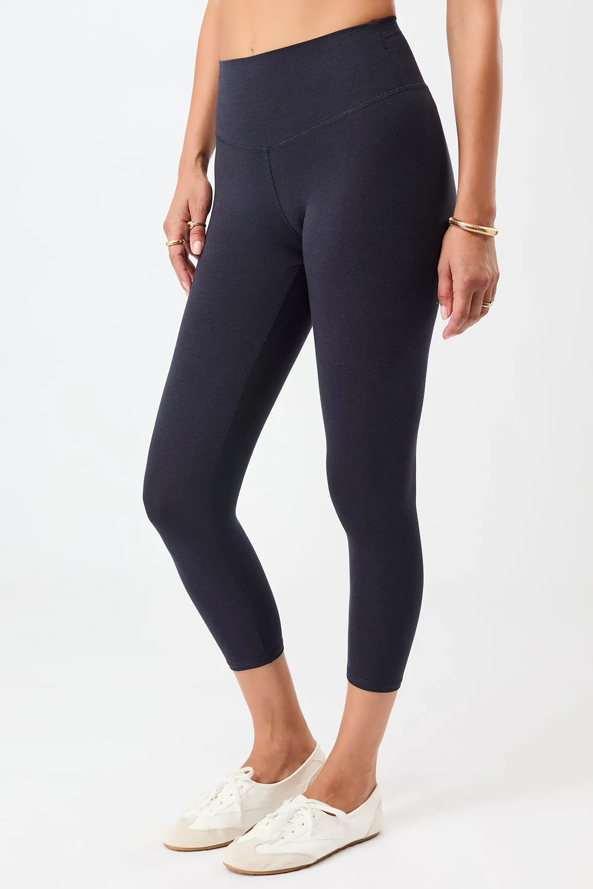 Smooth Coverage Best Cropped Legging - Night Sky