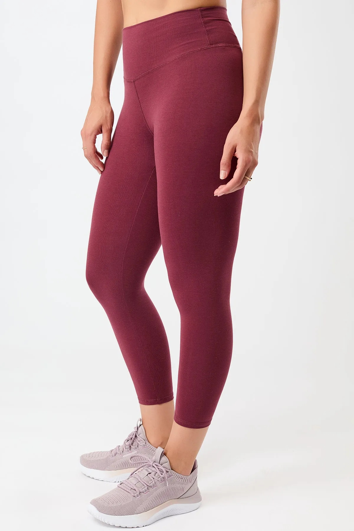 Quick Fit All Style Best Cropped Legging - Beet