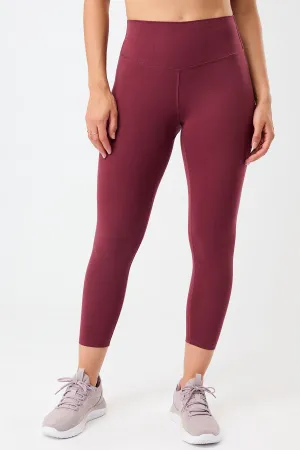 Maximum Comfort Best Cropped Legging - Beet