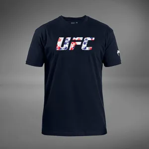 Men's UFC Unrivaled by Venum Navy Max Holloway T-Shirt Comfort Stretch easygoing look