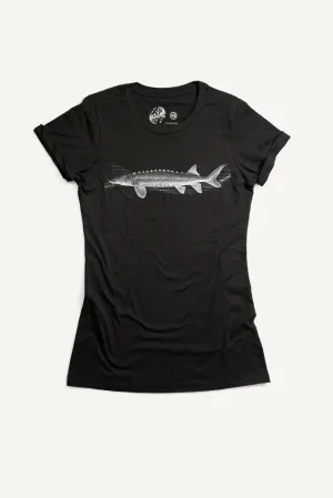 Cool Vibes Timeless Must-Have Sturgeon T-Shirt (Womens)