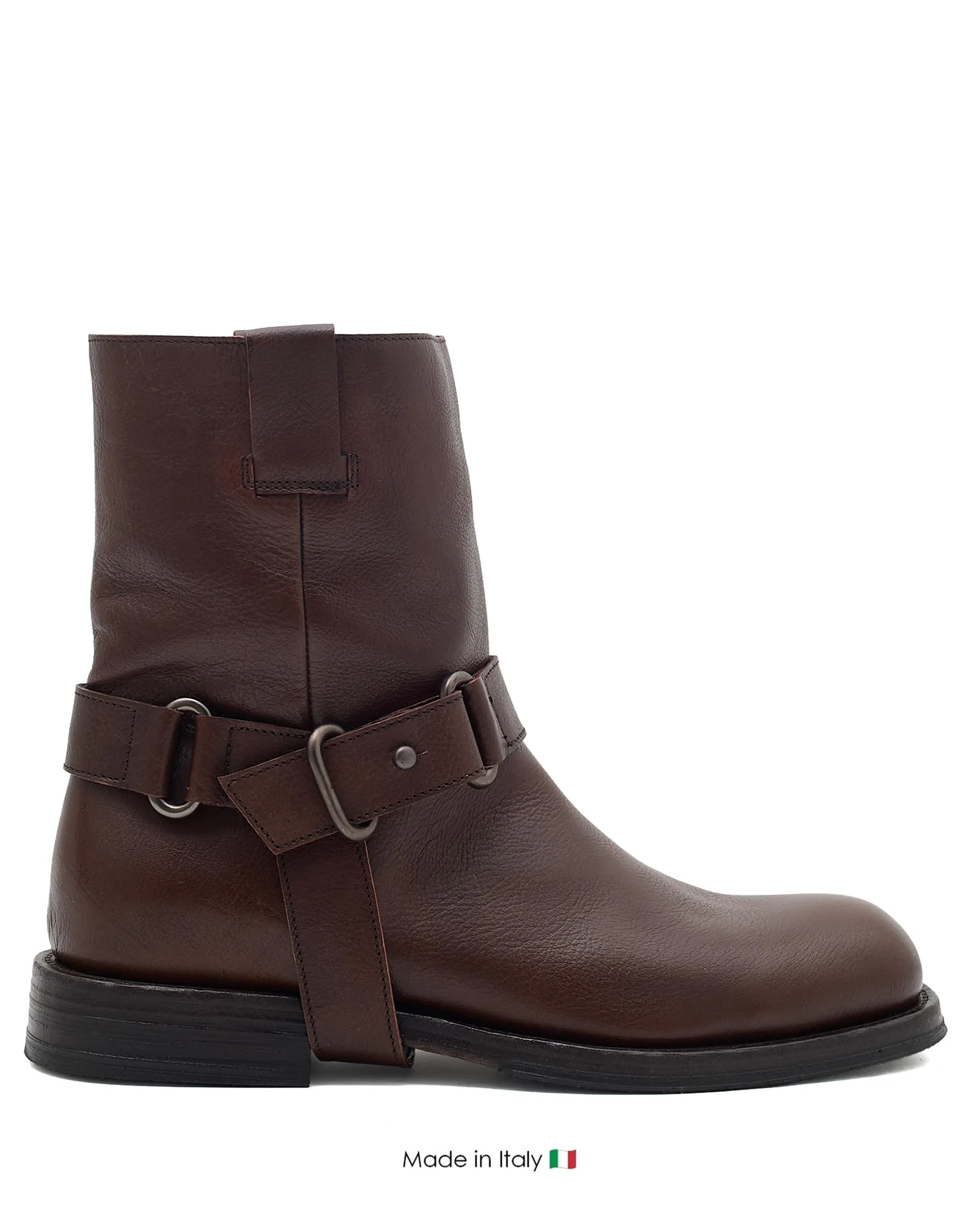 Comfortable ankle Breathable All Day Worker Paisley Tabacco Leather