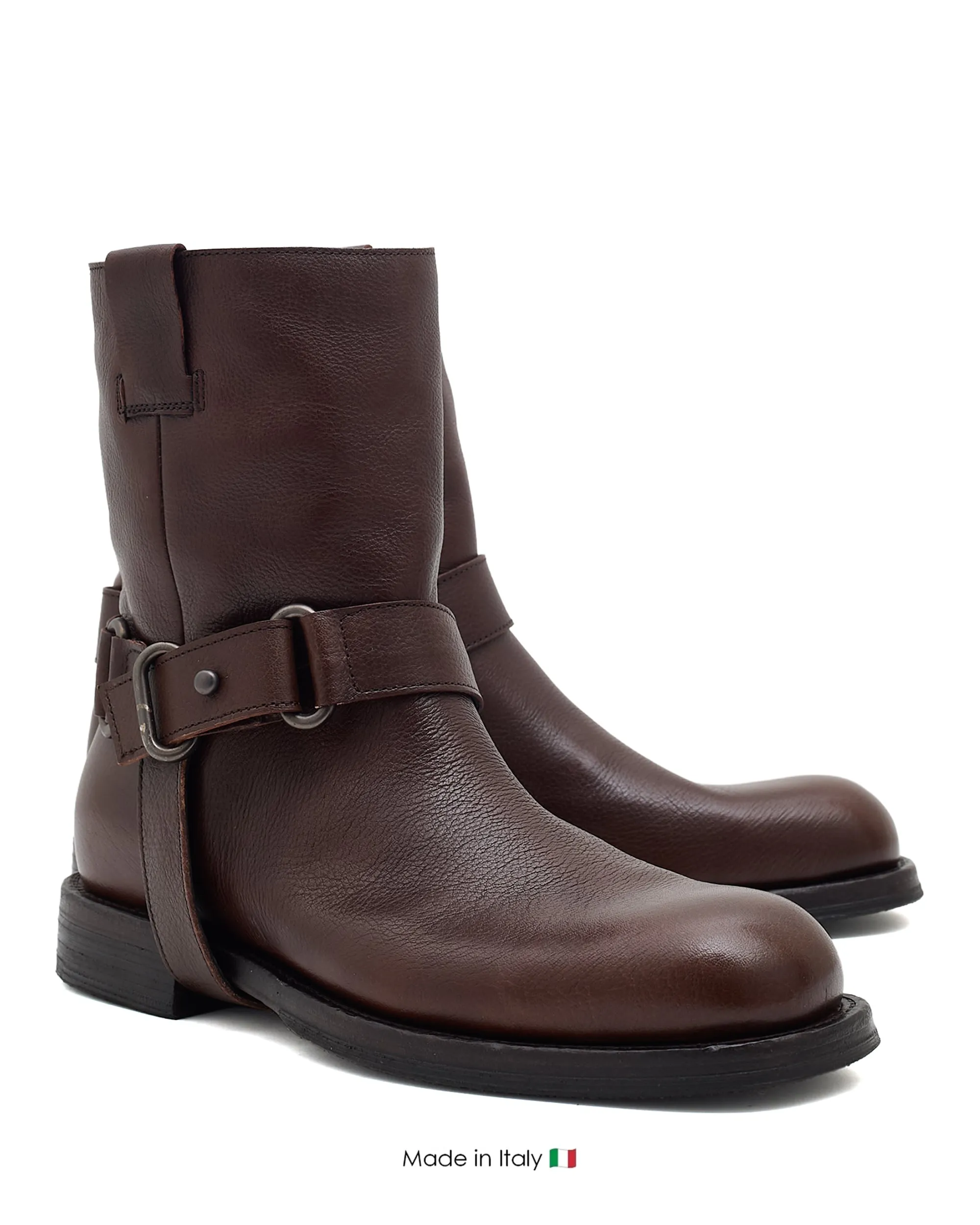 Cozy Lined Stable Support River Crossing Paisley Tabacco Leather