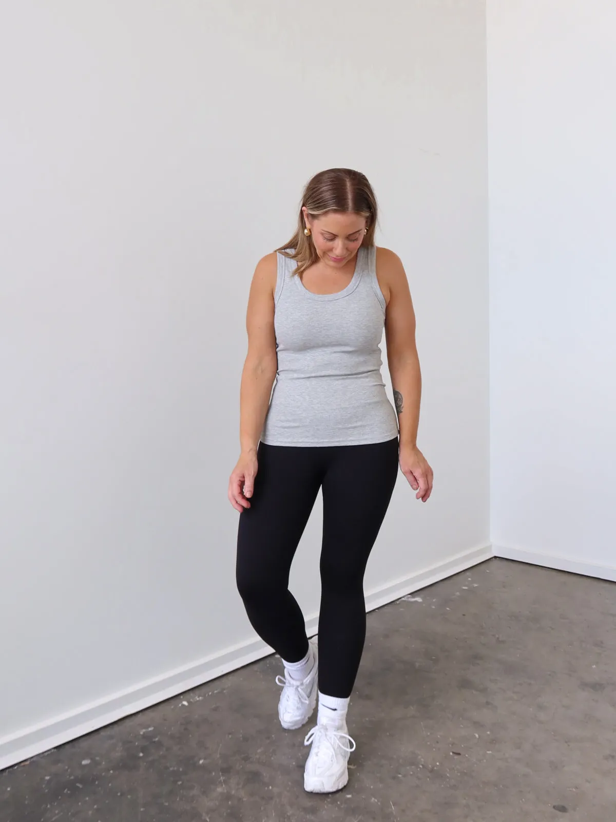 short term projects Charlee Tank - Grey