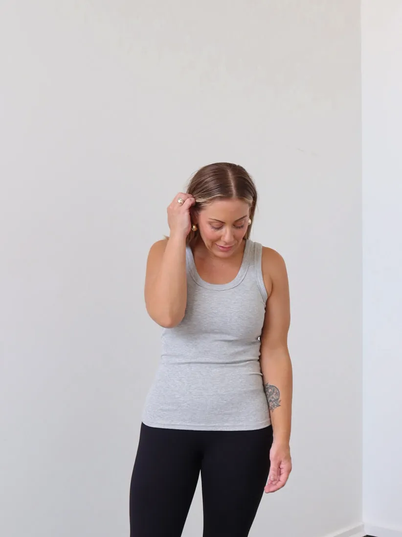 short - term storage Multi Layer Protection Charlee Tank - Grey