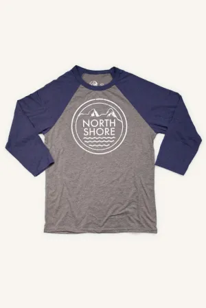 North Shore Rescue Baseball Shirt (Unisex) Cozy Waistband Streetwear attitude