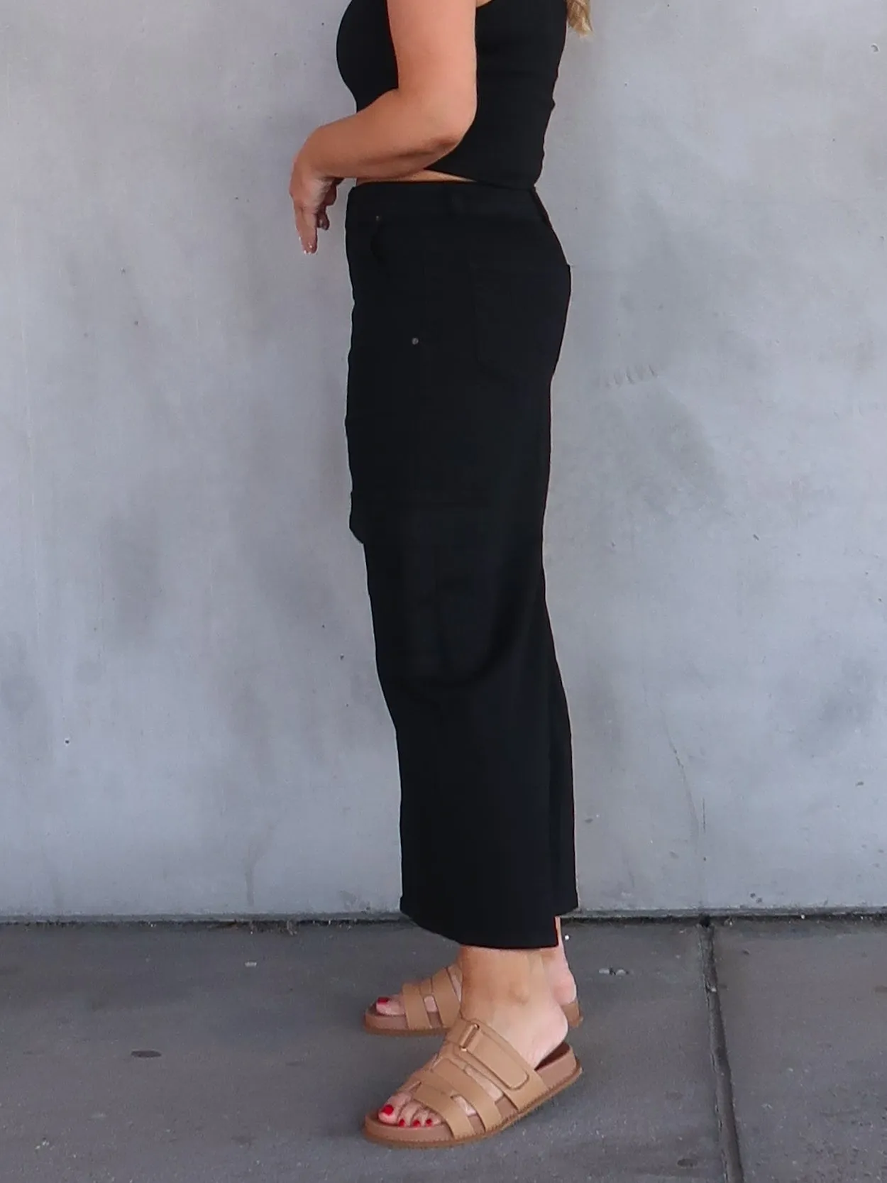 Breezy Outfit Nova Denim Cargo Skirt