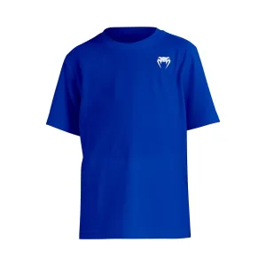 Reinforced Collar Easygoing Wear Venum Lineup Short Sleeve T-Shirt  Royal Blue/White