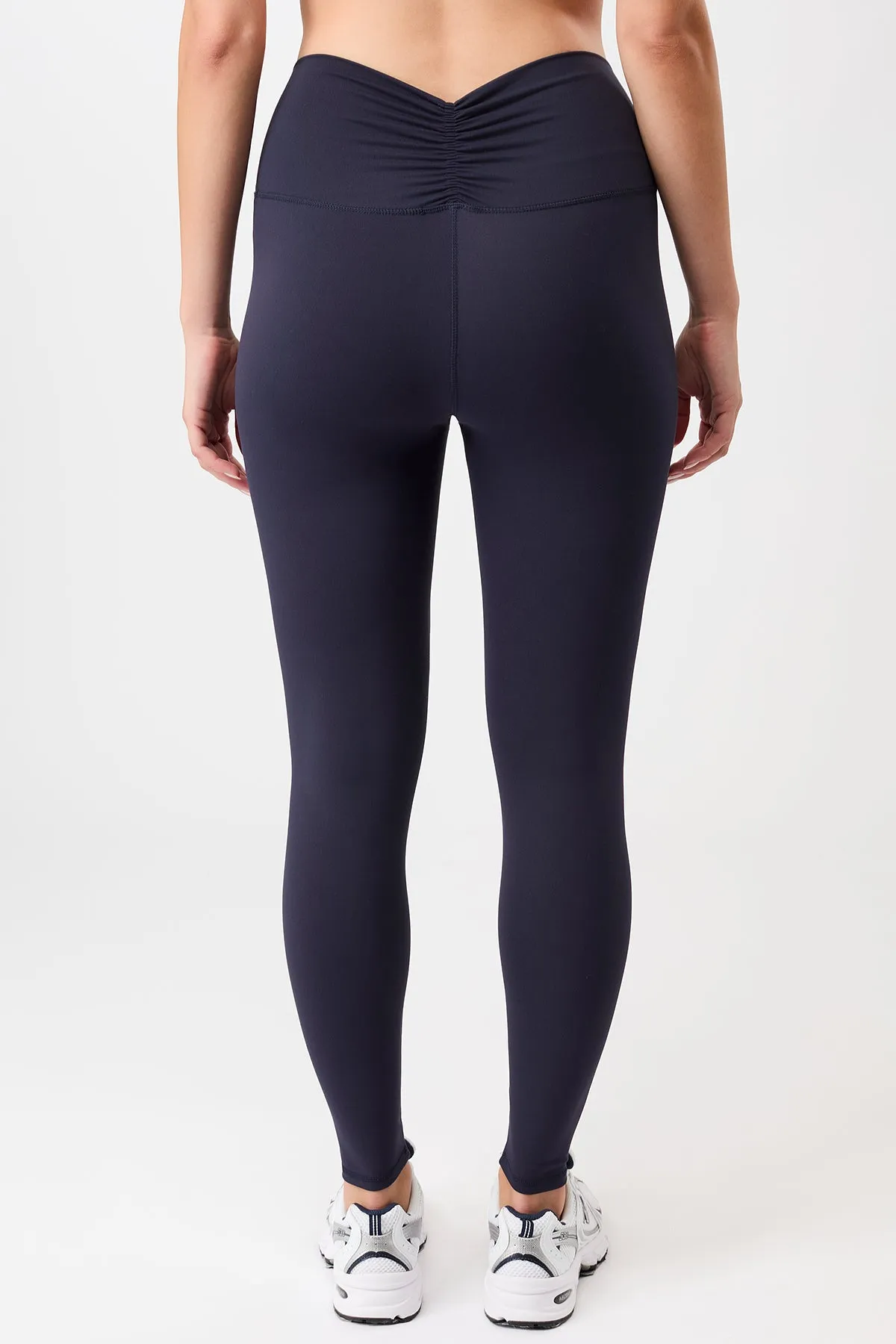 Flexible Waistband Tailored Shape On Point Legging - Night Sky