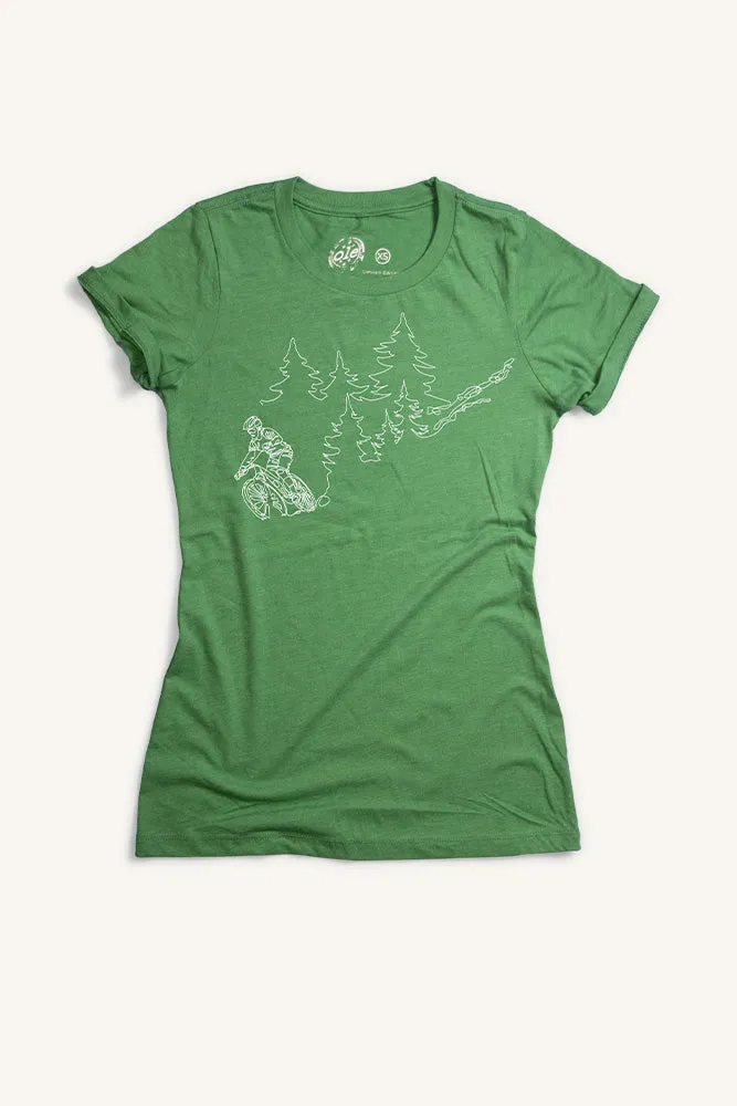 Sporty essentials One Line Mountain Bike T-shirt (Womens)