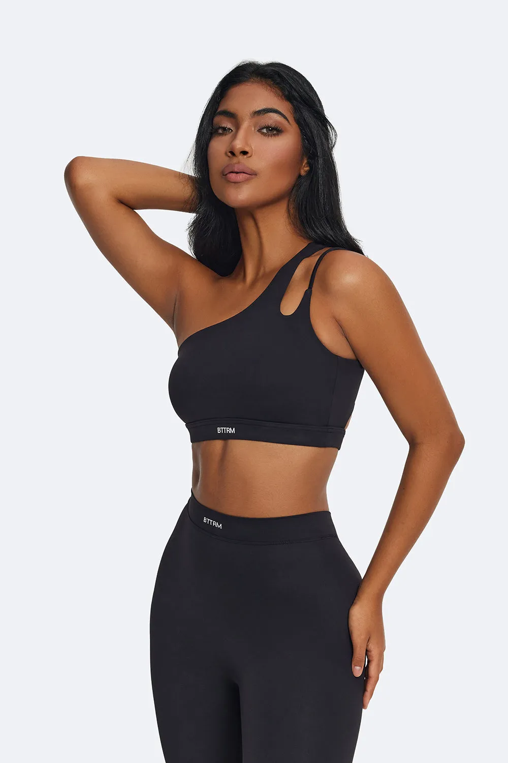 One-Shoulder Strap Top monogrammed